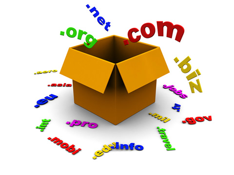 website domains coming out of the box